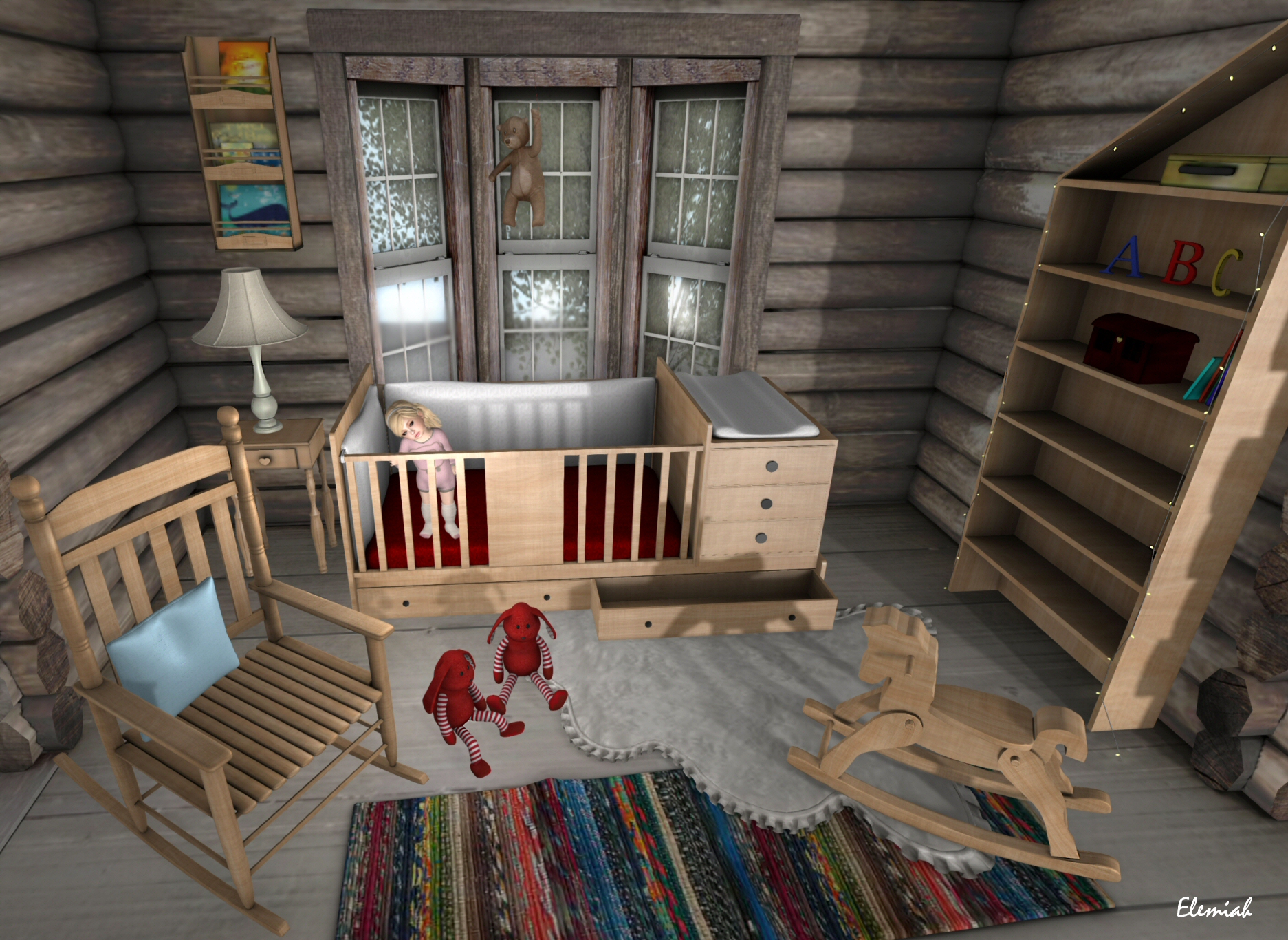 elemiah - baby bedroom